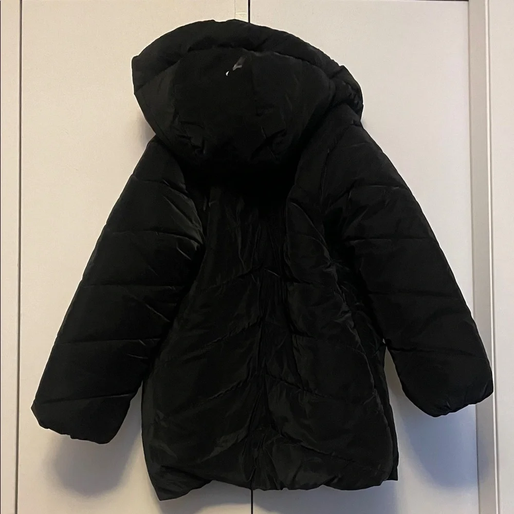 Cozy Black Puffer Jacket for Kids